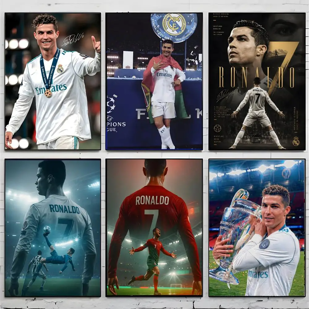 athlete sports C-Cristiano Ronaldo Poster Superior Home Space  Indoor Decorative Art & Home Decor