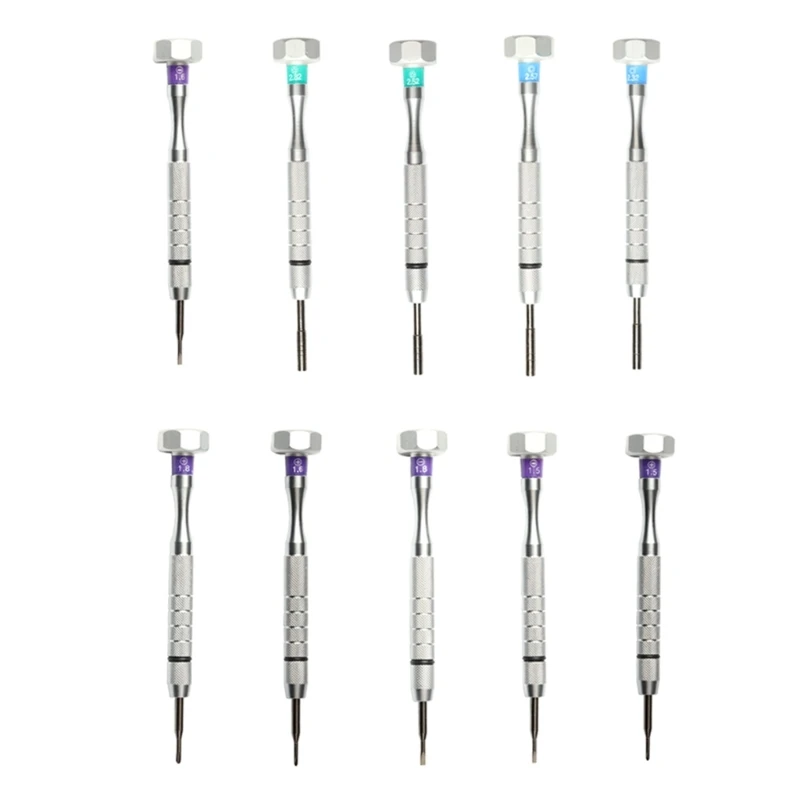 Screwdriver Set For Eyeglasses Repair, Nonlip Grip, Steel Head, Portable Tool Compatible For Sunglasses Maintenance M68E