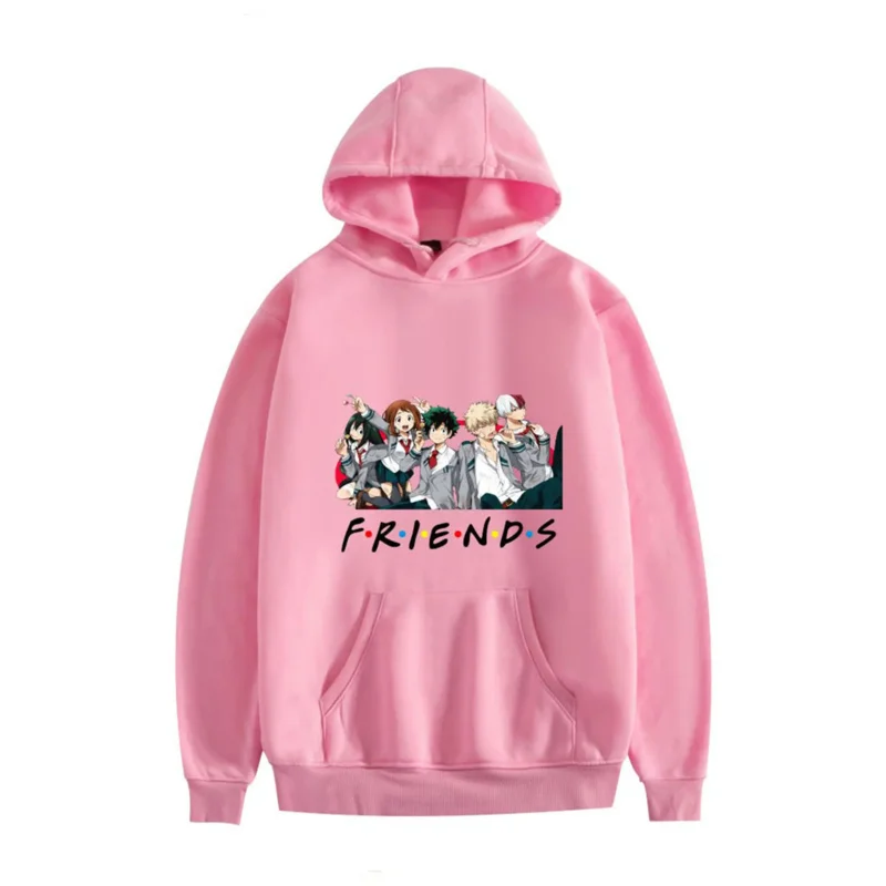 2025 NewAnime My Hero Academia Midoriya Izuku Costumes Pullover Printed Sweatshirts Long Sleeve Hoodie Harajuku Women Men Adu AA