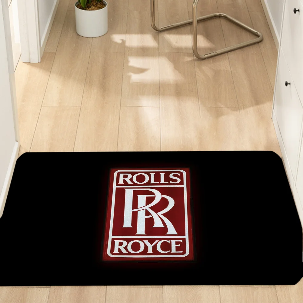 Rolls-Royce Carpet Living Room Floor Mats for Home Bathroom Rug Mat Carpets Doormat Bath Entrance Door the Kitchen Hallway Rugs