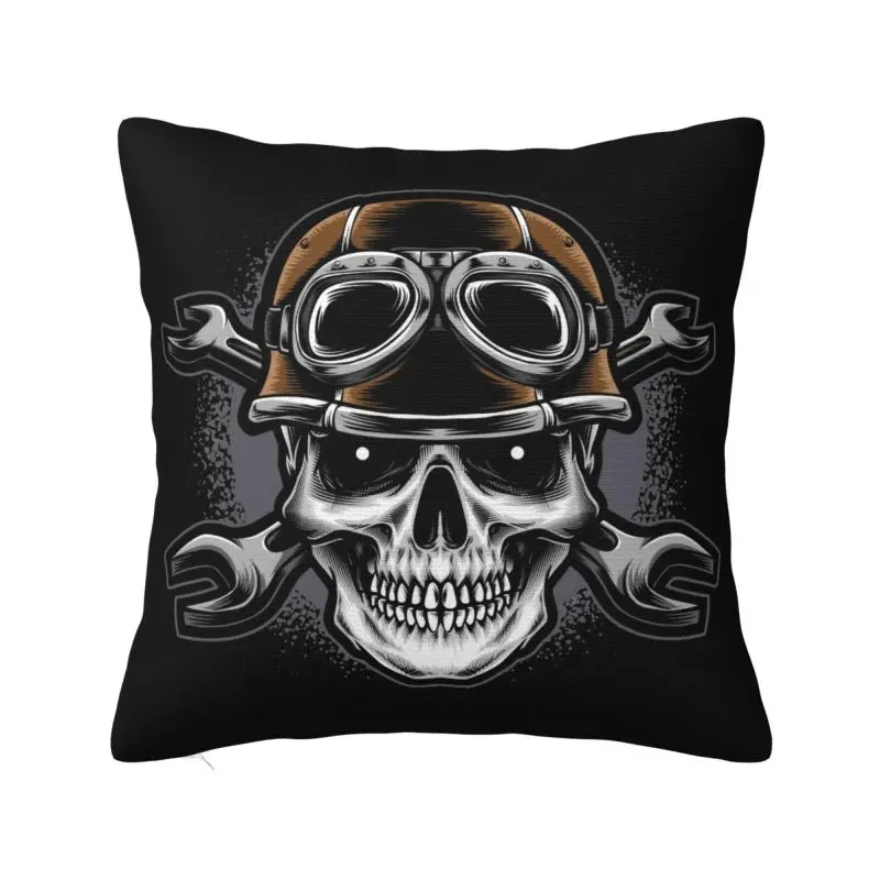 Scuba Skull Dive Diver Throw Pillow Case Home Decor Nordic Cushions Cover For Sofa Car Seat Square Polyester Pillowslip