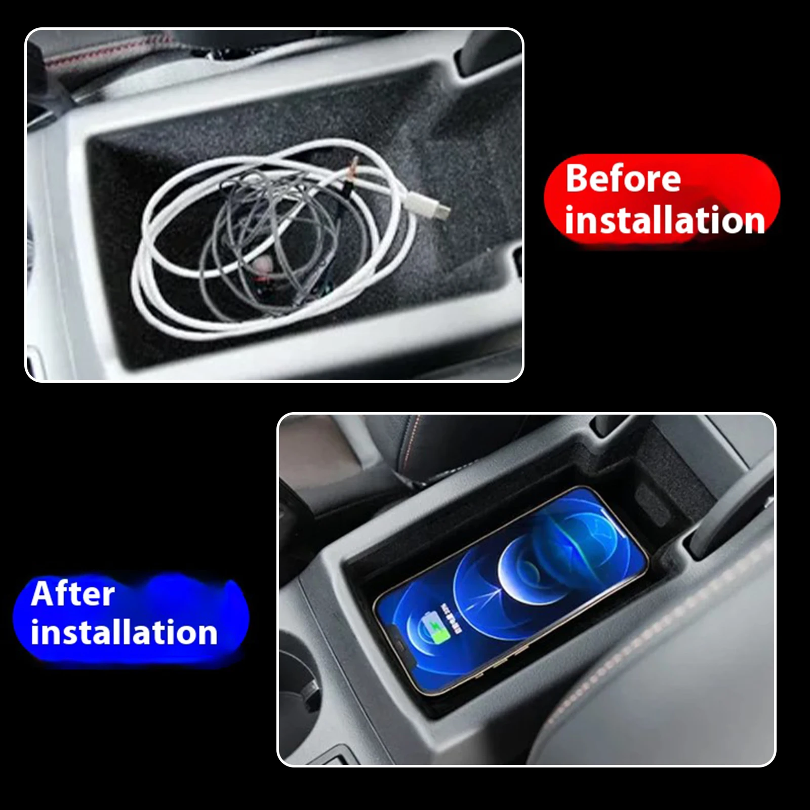 2din o mais recente carregador - Wireless Phone Charger Pad avaliação e preço