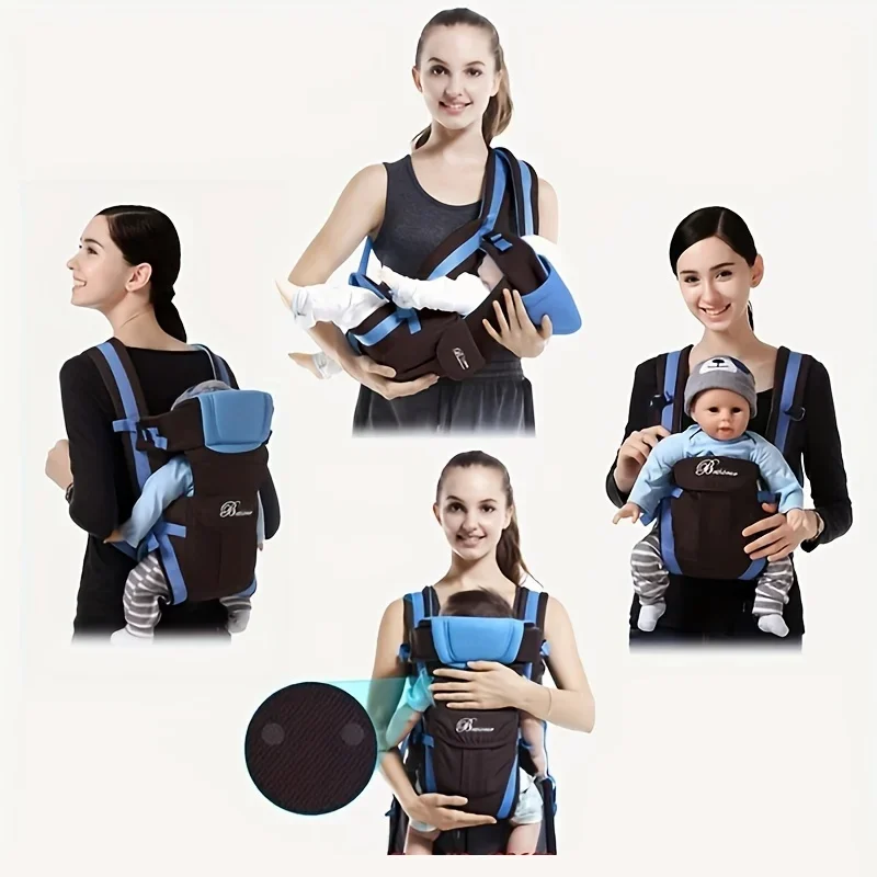 4-in-1 Baby Soft Carrier Comfortable Breathable Front Facing Infant Sling  Perfect Gift for Christmas Halloween and Thanksgiving