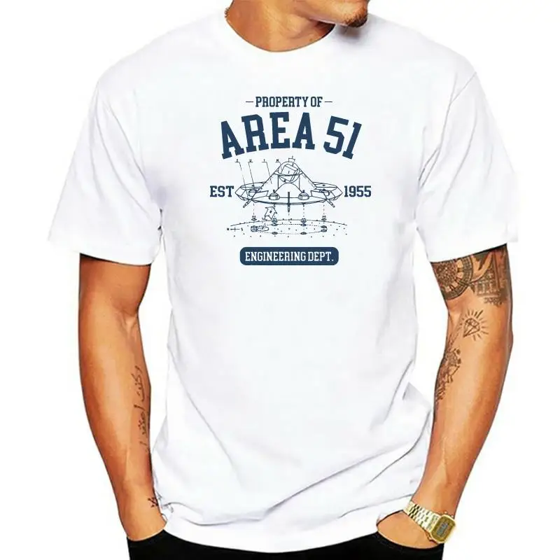 Property Of Area 51 T-Shirt, Engineering Department, Alien, Ufo, Engineer, Space Superior Quality Tee Shirt