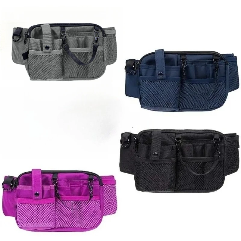 

Поясная сумка для инструментов медсестры с держателем ленты. Универсальная поясная сумка, которую легко носить с собой для медицинских профессионалов.