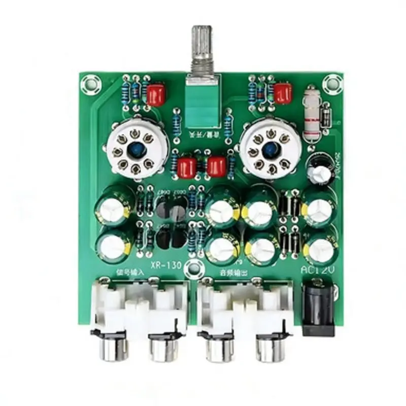 A37T-6J1 Audiophile Tube Preamplifier Headphone Amplifier Tube Buffer Effects Unit For Audio Enthusiasts And Hobbyists