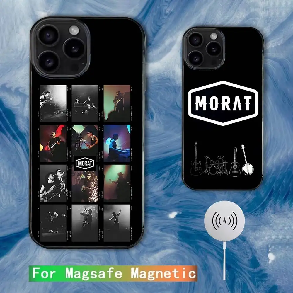 

M-Morat Band 00 Phone Case For iPhone 16e,16,15,14,13,12,11,Plus,Pro,Max,Mini Magsafe Magnetic Wireless Charging