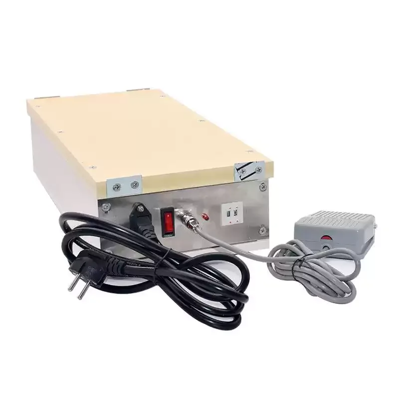 1pcs Desktop fully automatic electric nest base installer, does not burn through beeswax nest base wire embedder