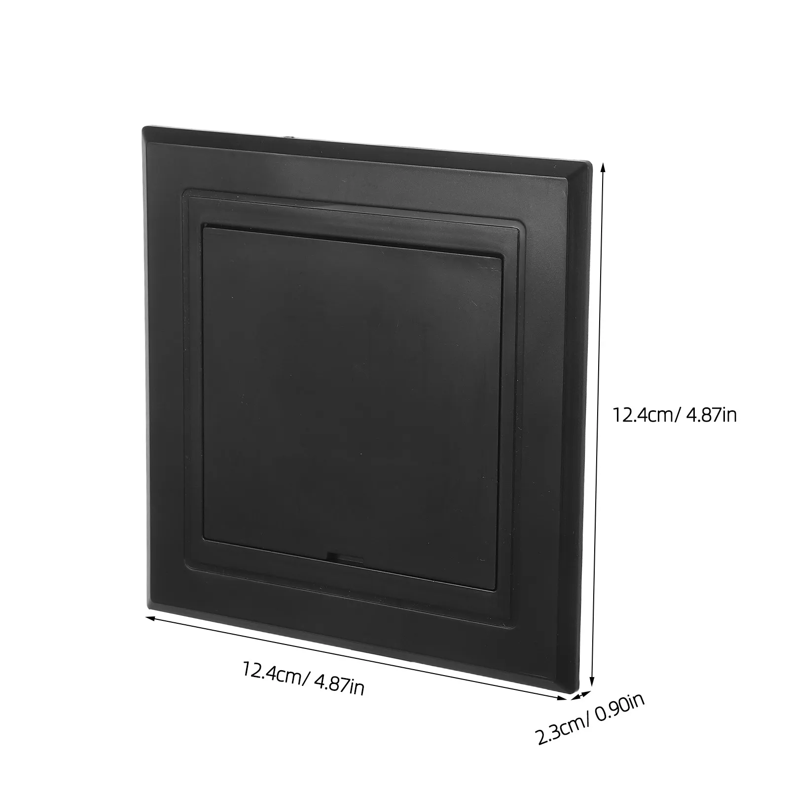 Plastic Plumbing Access Panel Inspection Door 12.4x12.4x2.3cm Wall Hole Cover Quick Install Drywall Access Panel for Bathroom