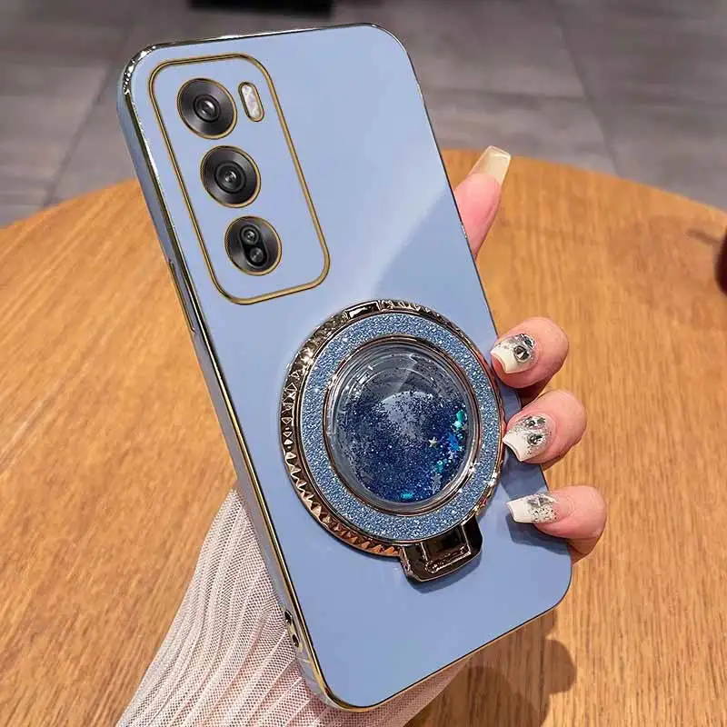 R eno 12Pro دعم دائري تصفيح جراب هاتف ل ممن لهم رينو 13 12Pro 13F 10 11Pro 13Pro 11 12F 12 8Pro 11F 9 8 8T 7 7Z 6 غطاء