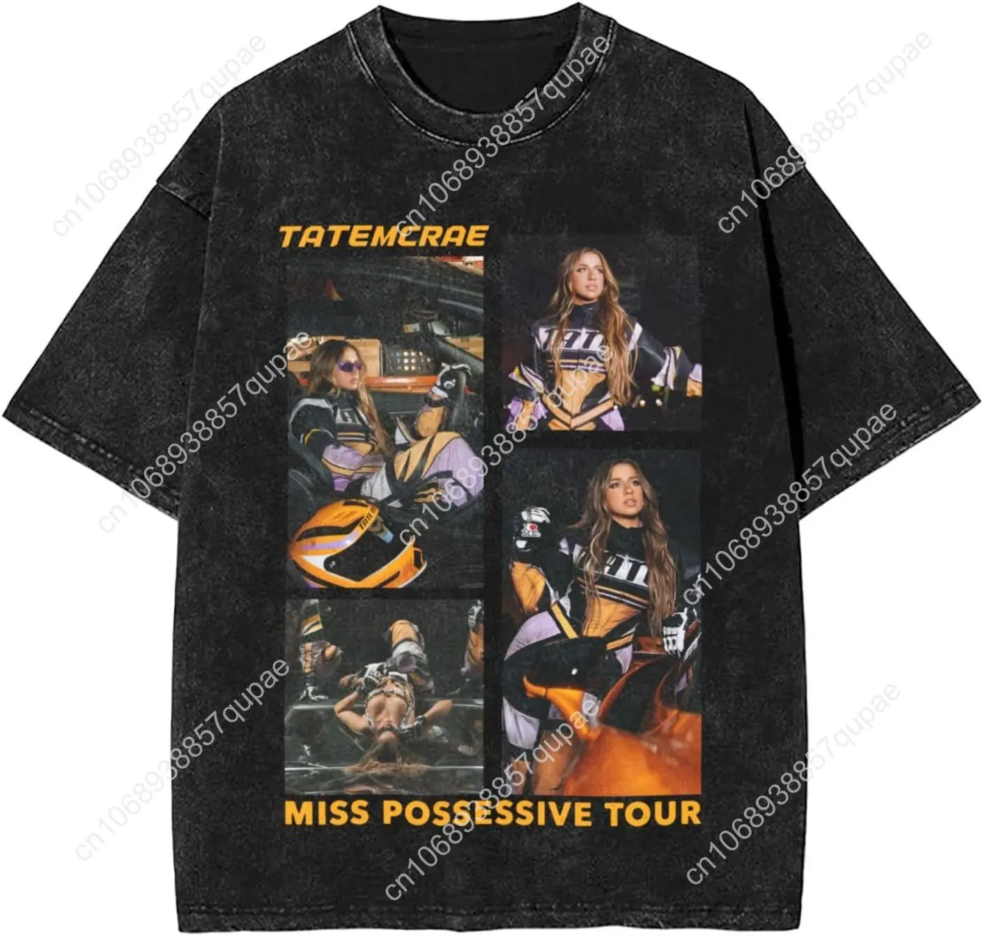

Vintage Shirt Mens Women Oversized T Shirts Washed Short Sleeve Graphic Tee Round Neck T-Shirt Breathable Retro Unisex Top