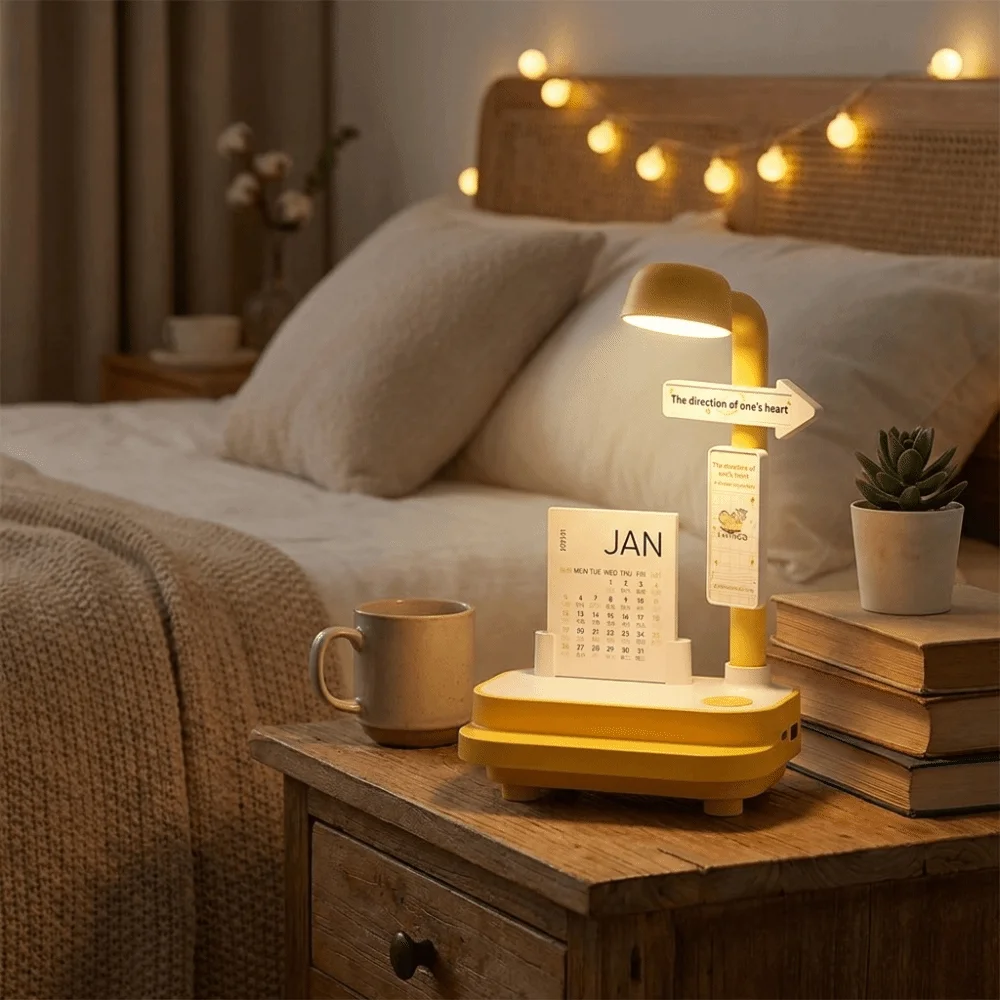 

Compact Design Bluetooth Speaker Night Light Clear Sound Exquisite Appearance Wireless Bluetooth Speaker Gentle Glow