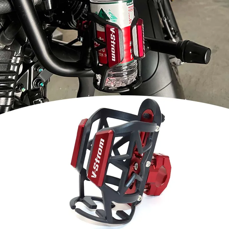 Fit For SUZUKI V-STROM 650 Vstrom 650XT vstrom 1000 DL Motorcycle Accessories Beverage Water Bottle Drink Cup Holder Mount