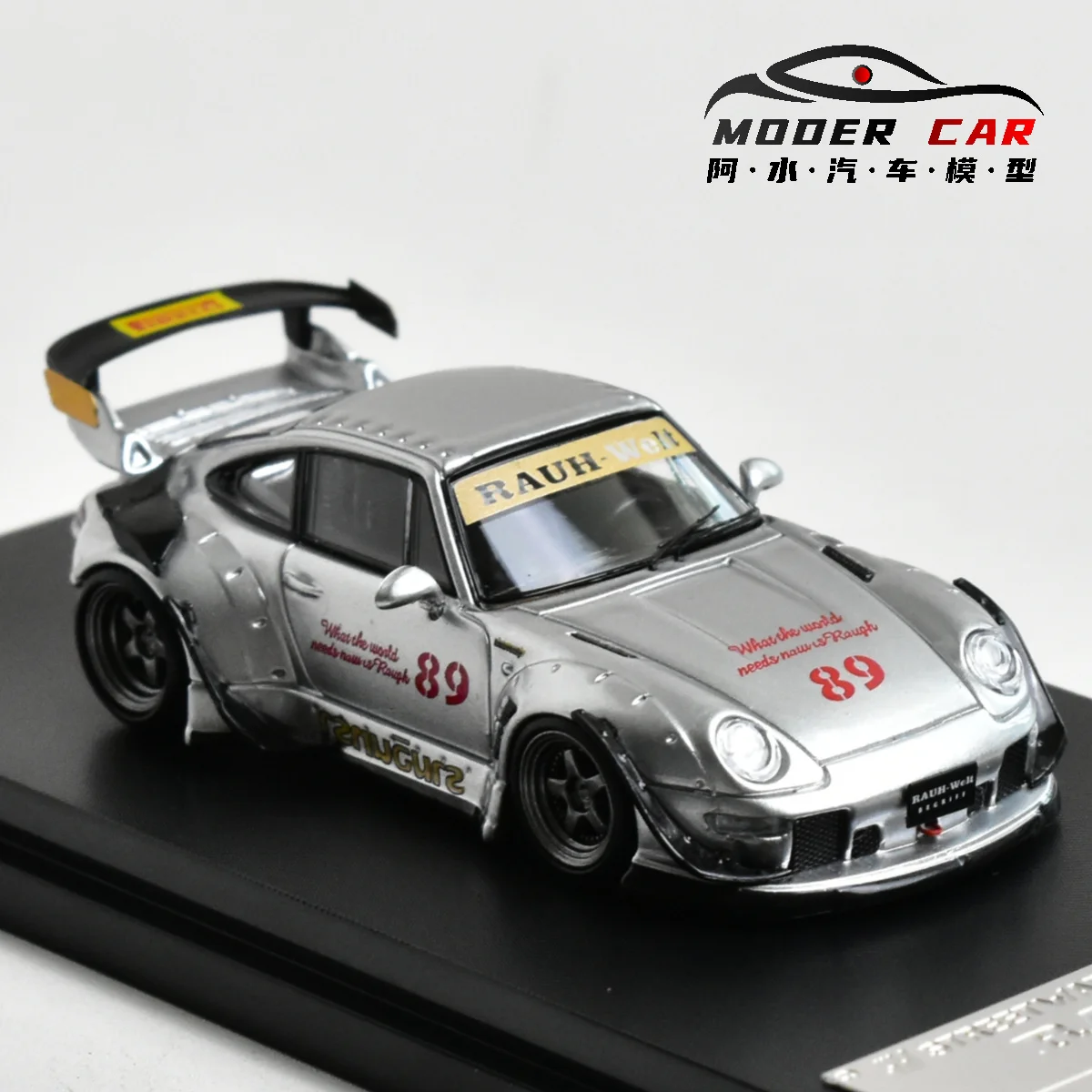 

SW 1:64 Souvenir RWB 993 89# heavenly Display Diecast Model Car