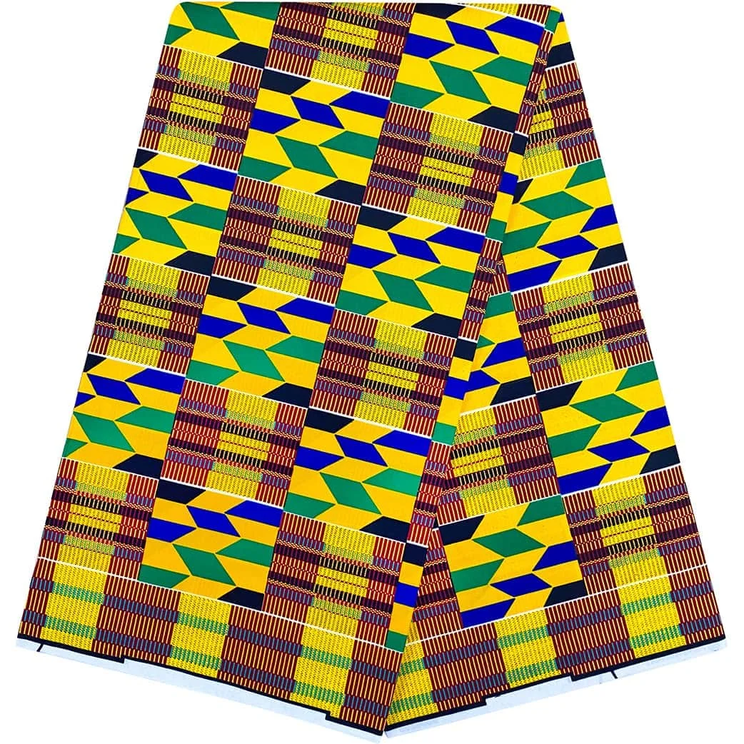 

Острый африканский воск с принтом, 100% полиэстеровая ткань для современной модной одежды с традиционным ремешком