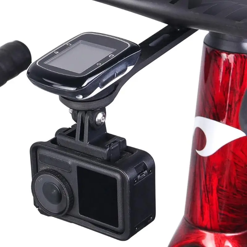 カメラ用の強力なカーボンバイクマウントバイクホルダーセットサイクリングコンピューター