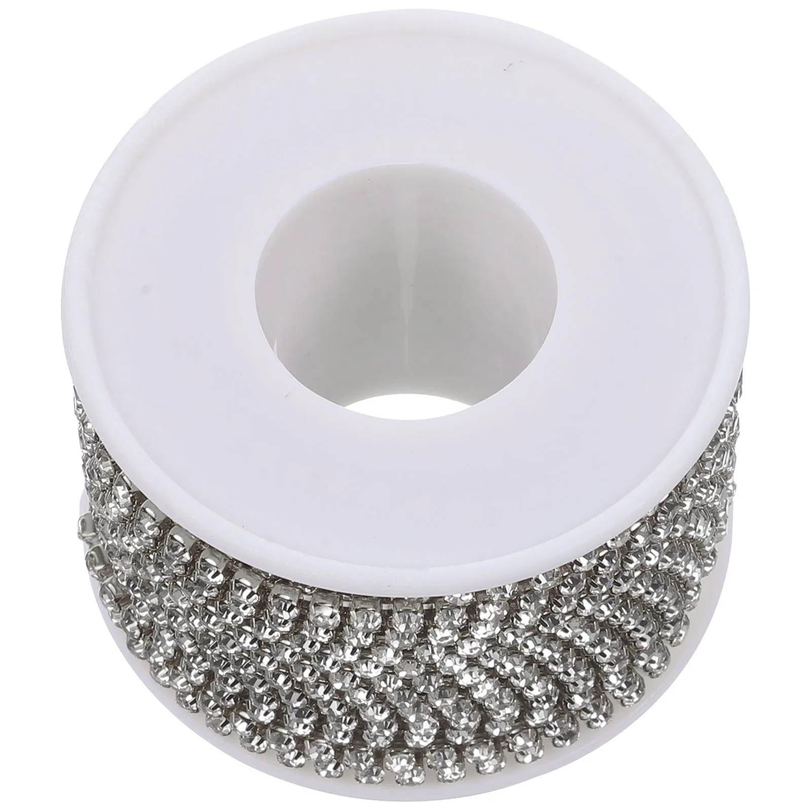 

Rhinestone DIY Decorative Clothing Accessory Craft Chain for Bags Books Jeans Close Chain Trim