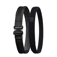 double tactical belt 4.3cm Men's Army Combat Quick Release Belt Waistband Outdoor Hunting Hiking Inner Outer Belts 125cm