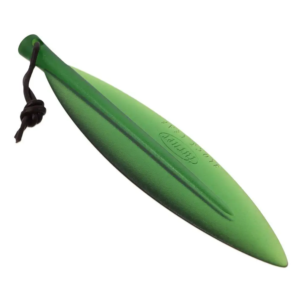 Plastic Willow Leaf Shape Letter Opener Tool Practical Safe Green Letter Opener Bookmark Durable Cut Paper Tool