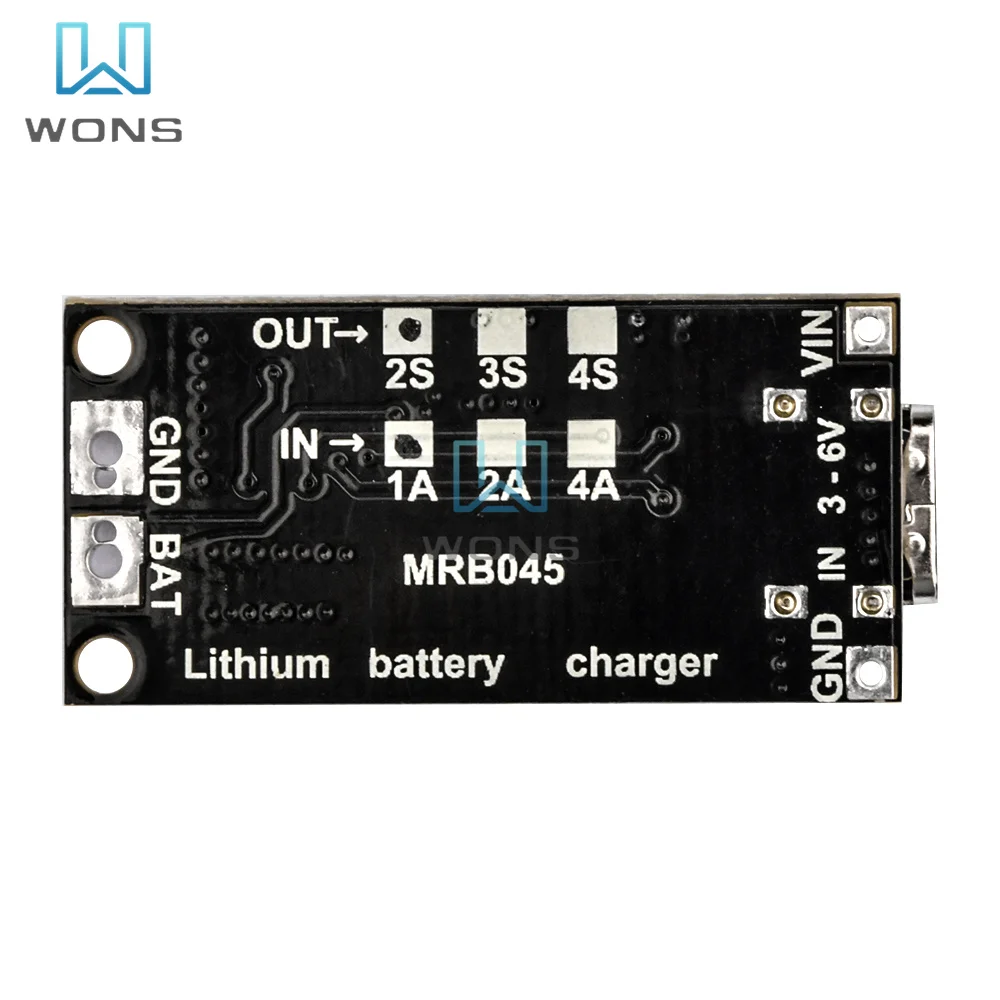 Multi-Cell 2S 3S 4S Type-C To 8.4V 12.6V 16.8V Step-Up Boost LiPo Polymer Li-Ion Charger 7.4V 11.1V 14.8V 18650 Lithium Battery image 3