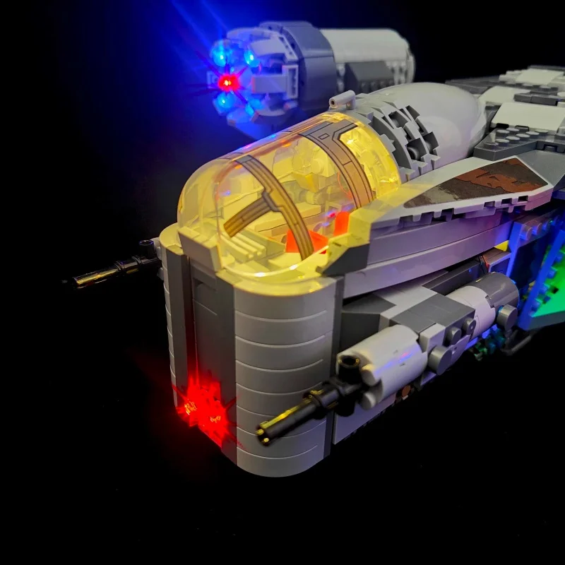 LED Light Accessories Compatible with 75292 Spaceship MOC Model Upgrade Lighting Kit (Building Blocks Not Included)
