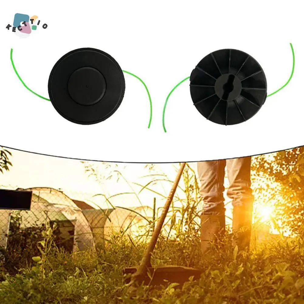 Lightweight Design Trimmer Head Heavy Duty Robust Construction Mower Head Easy Installation Nylon/Metal Brush Cutter Attachment