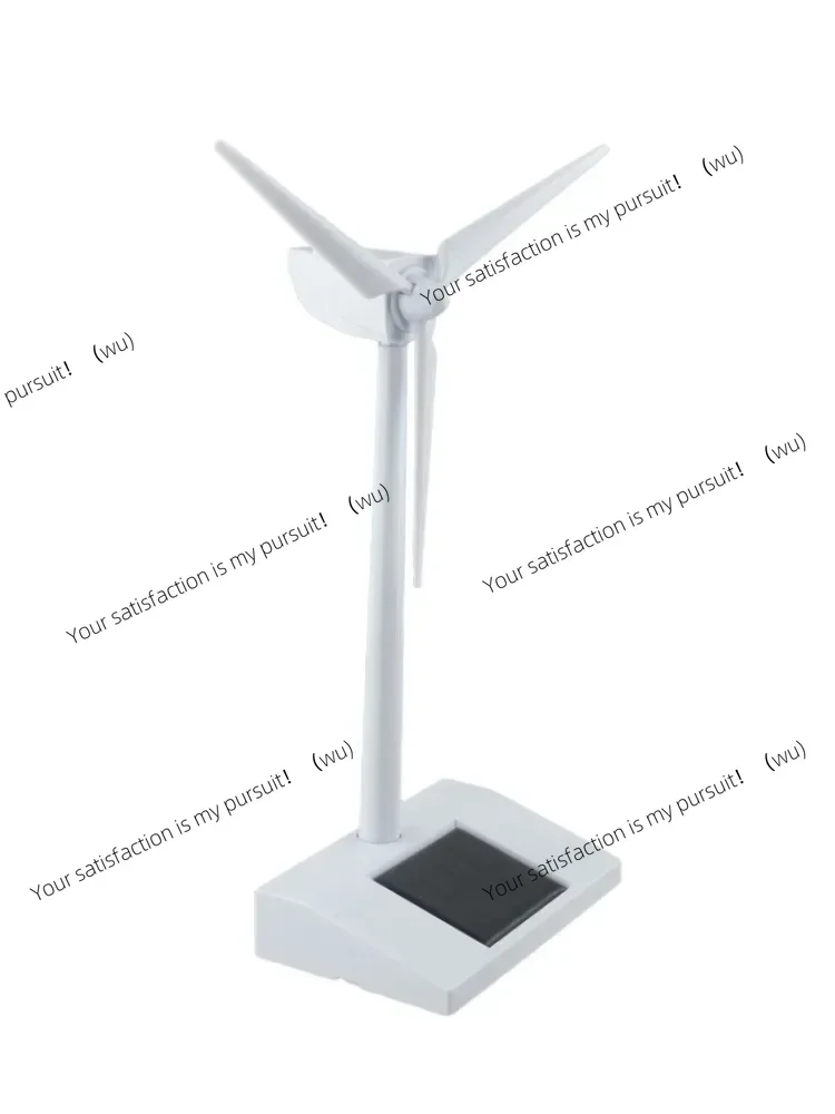 Solar windmill model, desktop decoration, handmade children's education, home decoration