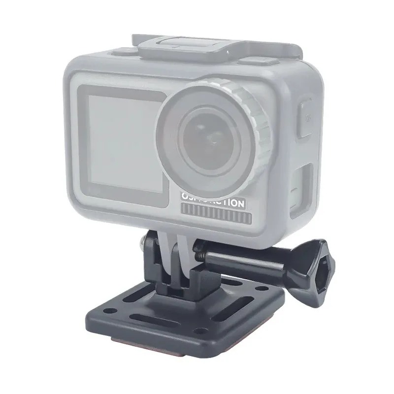 قاعدة وحدة التحكم المركزية للسيارة، حامل برغي مرن لاصق مناسب لـ GoPro Hero لملحقات كاميرا DJI OSMO Action