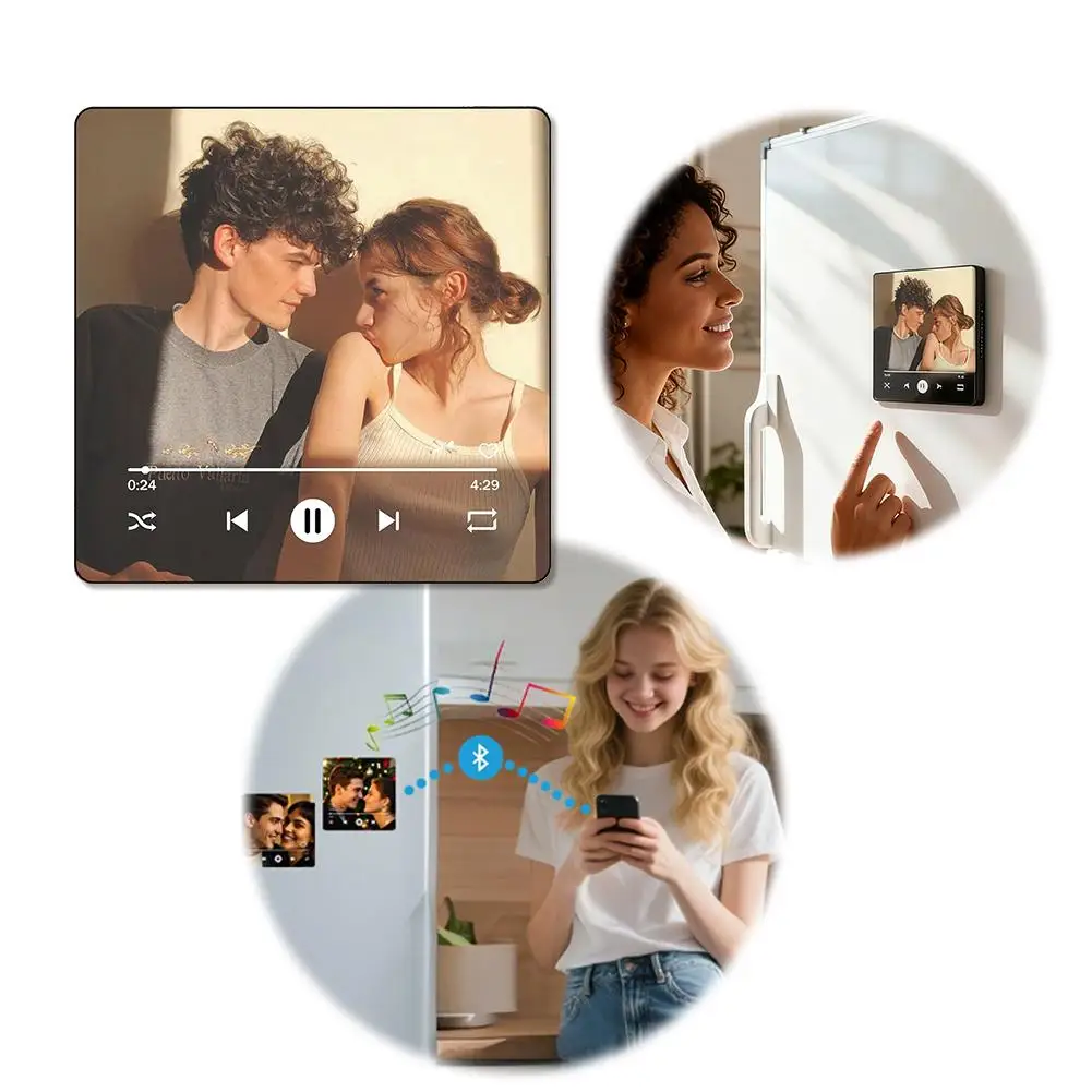 Personalized Custom Fridge Magnet Decorative Music Home Gift Girl Wife Friend Refrigerator Best Fridge Magnets Decor W7I8
