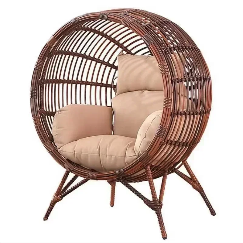Cross-borderHot Selling Cheap Hotel Courtyard Egg Shaped Chair Children Outdoor New Design Leisure Chair