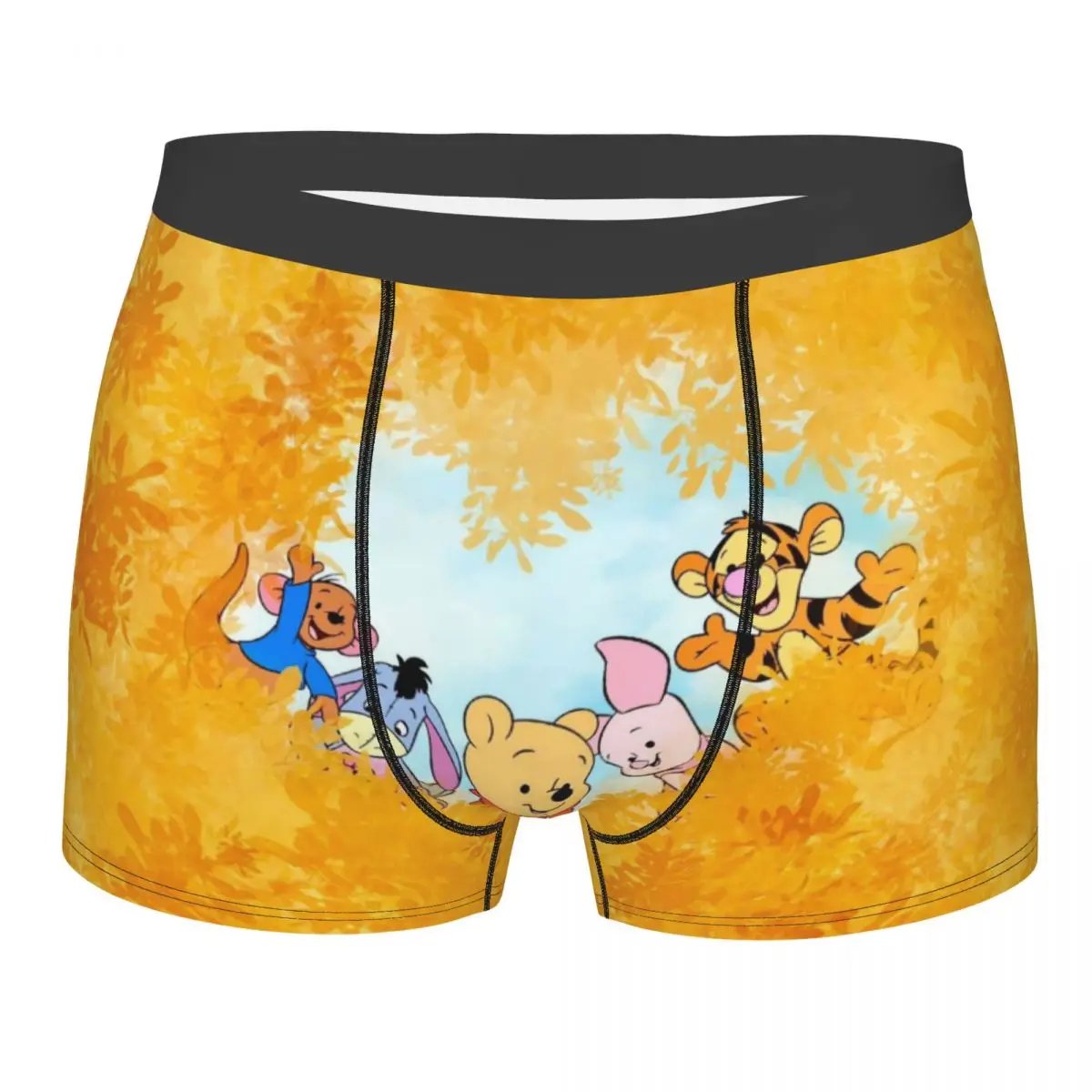 

Нижнее белье Винни-Пух на заказ, мужские трусы-боксеры с принтом, шорты, мягкие трусы