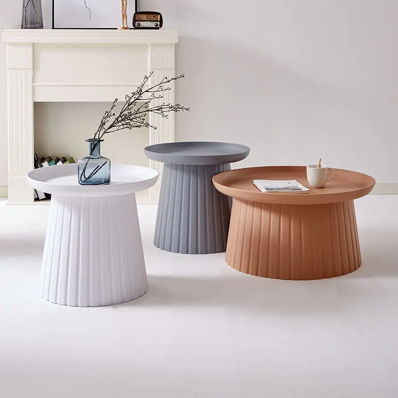 

Small Center Table Coffee Salon Small Nordic Modern Round Table Bedside Neat Design Minimalist Mesa Centro Home FurnitureCJ0704