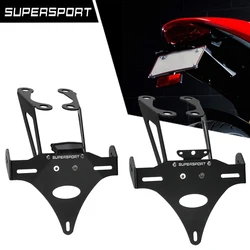 For DUCATI Supersport 939/S 950 950S 2017-2024 2023 Motorcycle License Plate Holder Bracket Rear Tail Tidy Fender Eliminator Kit