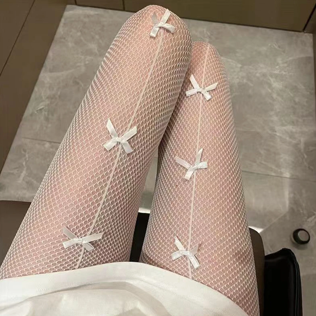 جوارب ضيقة عالية الخصر للنساء ، خط شبكة السمك ، جوارب طويلة محب مخطط ، حجم كبير ، حفلة الإباحية ، wetlow ، شفافة ، طبعة خاصة