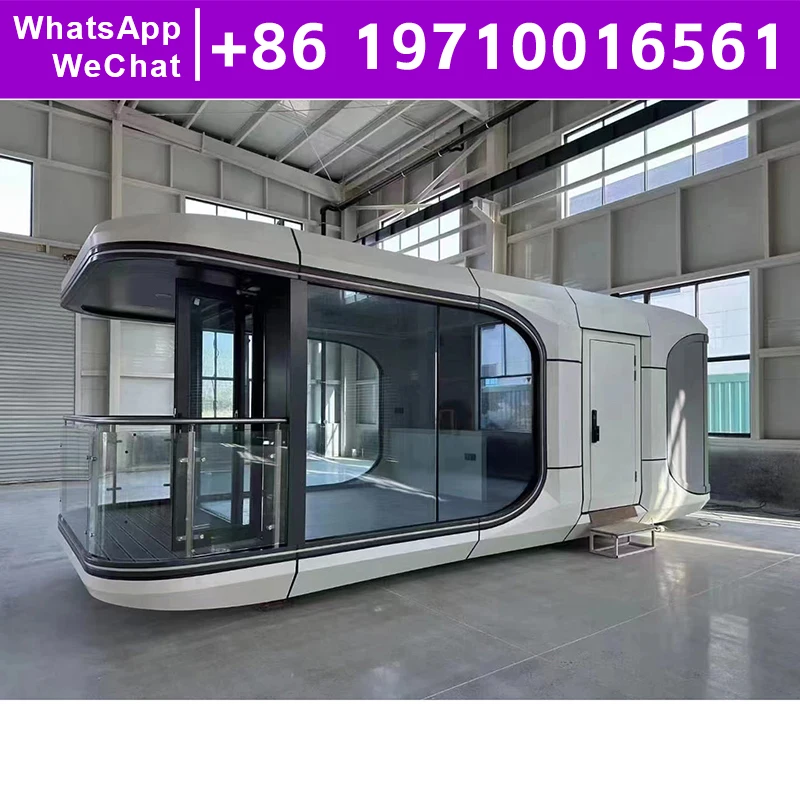 Modular Home Prefab House Villa Modern Capsule House Garden Houses Prefabricated Casas Space Capsule Homes Pre Fab Homes Housing