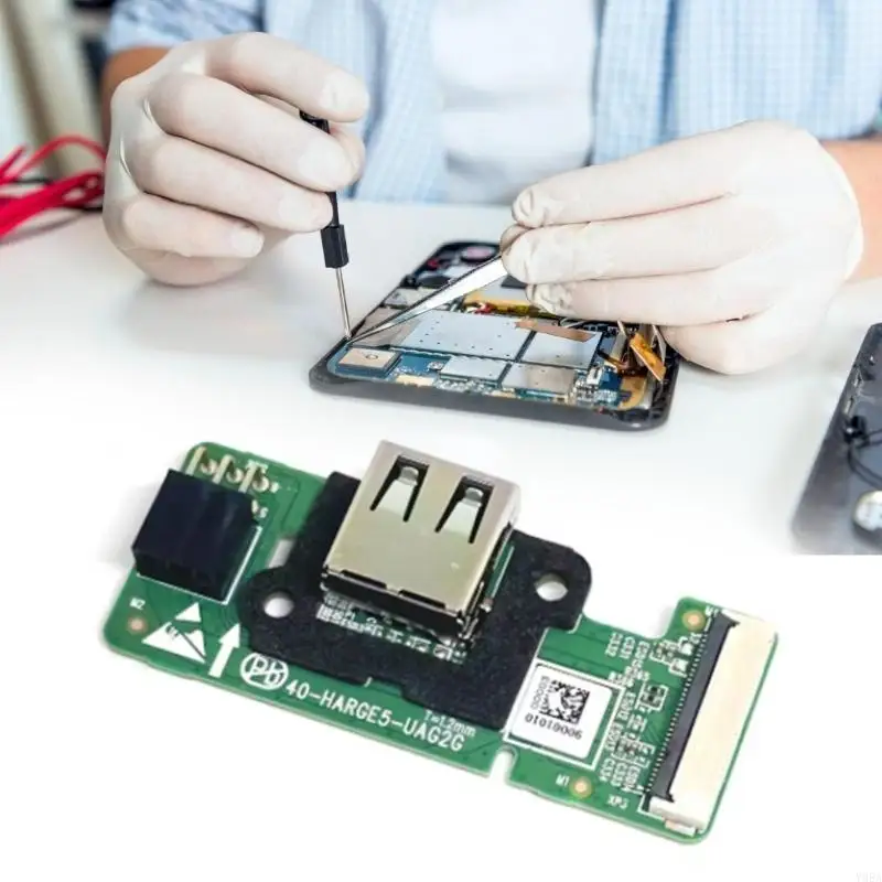 Papan Sirkuit Kompak Small -USB Port Port Power Interfaces Board for Charge