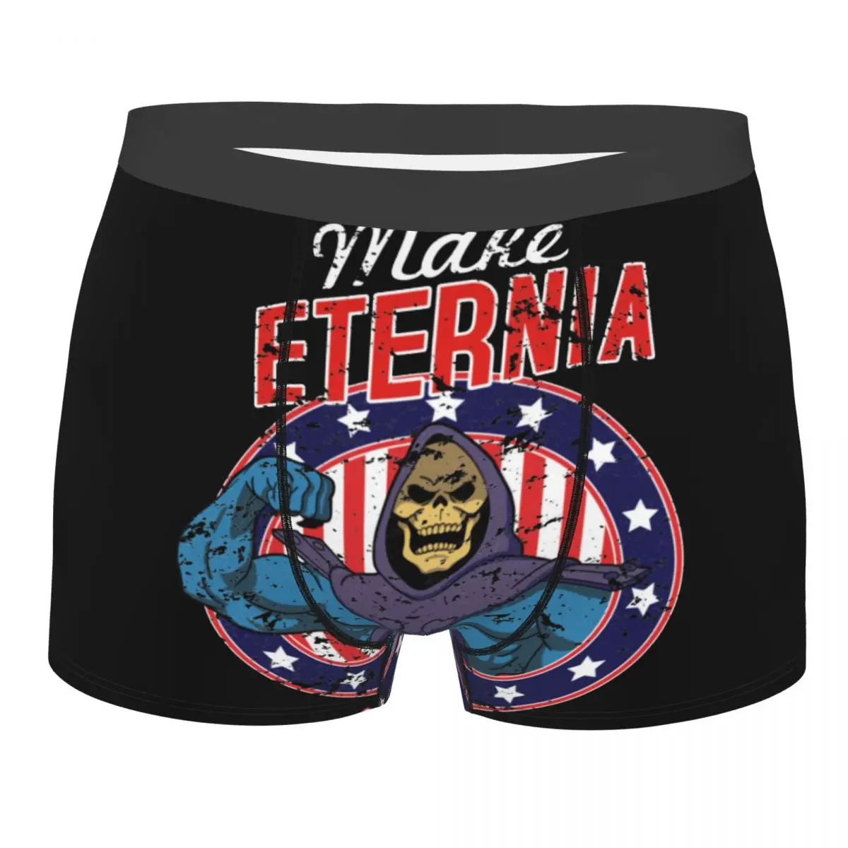 Men He-Man And The Masters Of The Universe Underwear Make Eternia Great Again Boxer Briefs Shorts Panties Homme Underpants