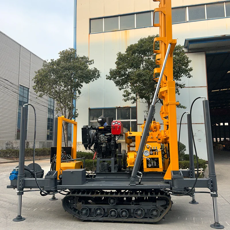 

Customized high power XYD series diesel engine 100m 200m crawler well driller mine drilling rig water well drilling rigs