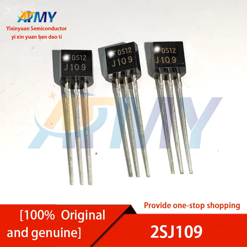 10piece 2SJ109 J109 Transistor, NPN, J109-D26Z, Through-Hole, TO-92