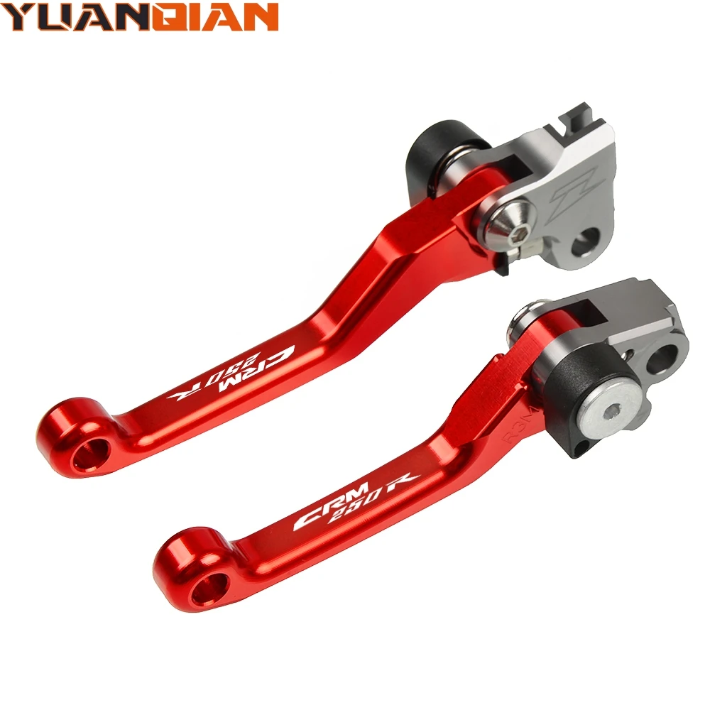 For HONDA CRM250R AR CRM 250 R CRM250 R 1994 1995 1996 1997 1998 1999 Motorcoss Dirt Bike CNC Pivot Brake Clutch Handles Levers