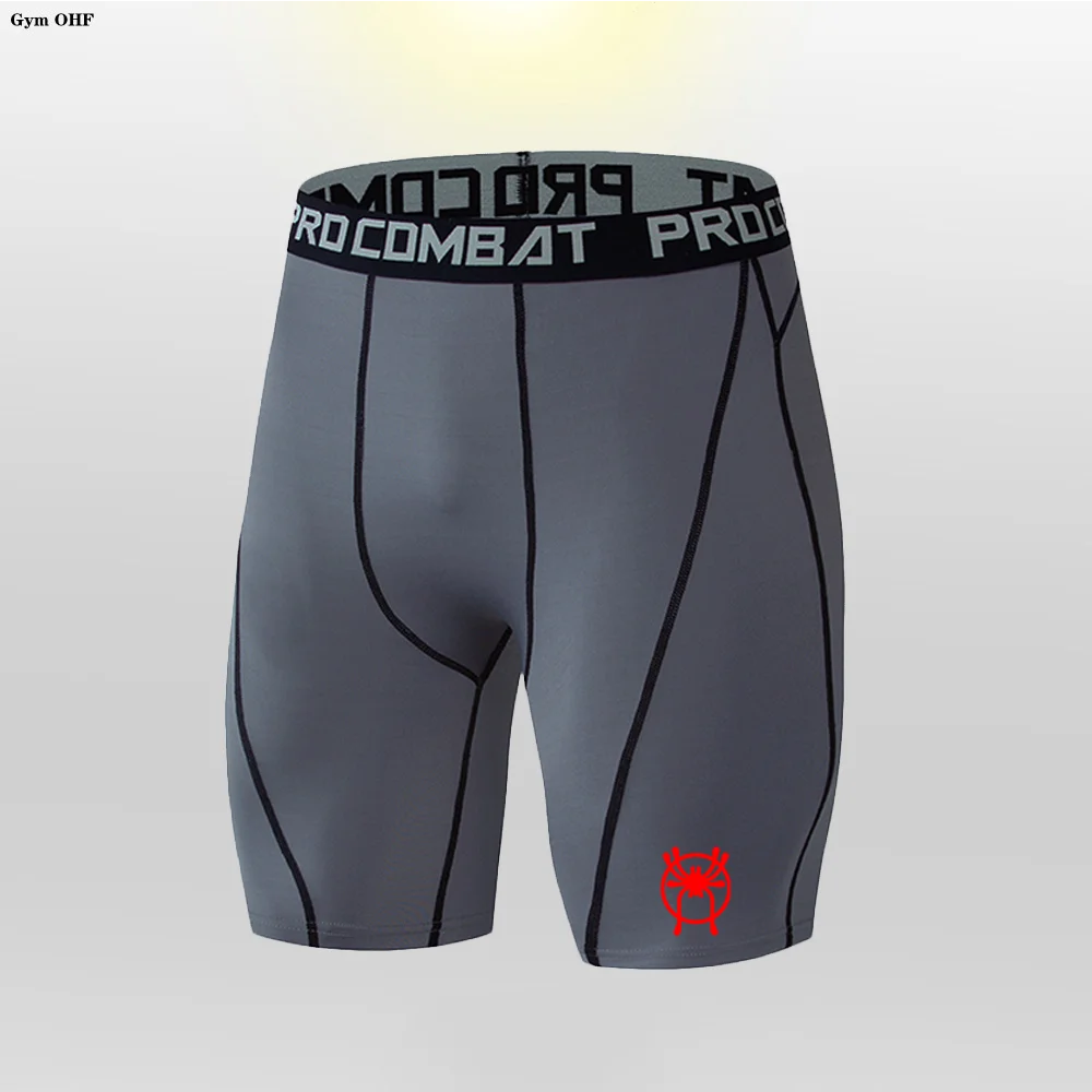 Short de sport en maille à séchage rapide pour hommes, collants de cyclisme respirants, pantalons de course, leggings MMA, entraînement physique