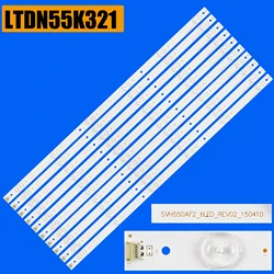 Pasek podświetlenia LED do SVH550AF2 LTDN55K321 UB55EC591 LC-55n6000u LED55EC620UA U55B90020H 55H7B 55H7B2 55H7C