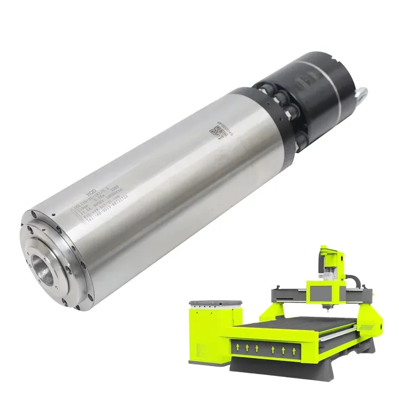 3.2KW ATC HQD Hydraulically Quill-Enabled Machine Tool Spindle with Water Cooling