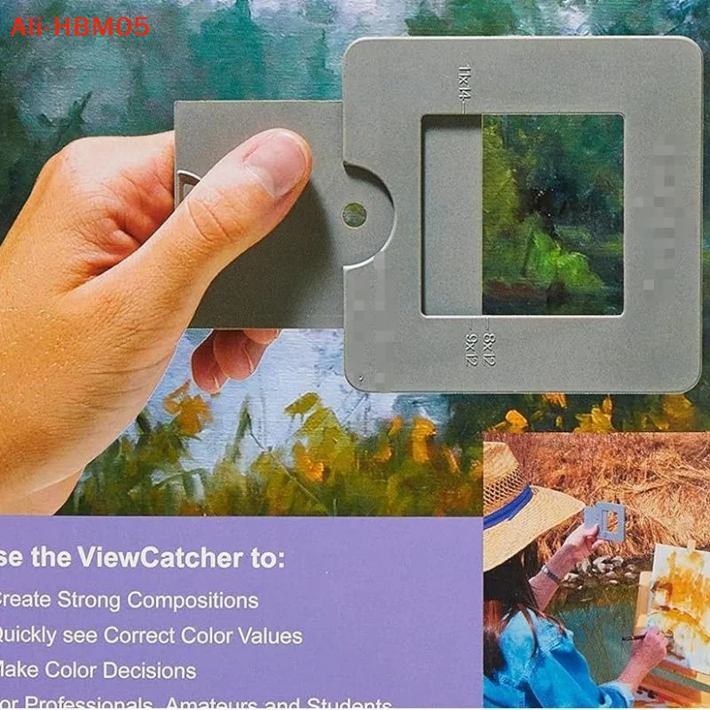 (HB05)Creative View Catcher Artists Viewfinder Multifunction Aid Artists Split View Composition Tools Drawing Gadget
