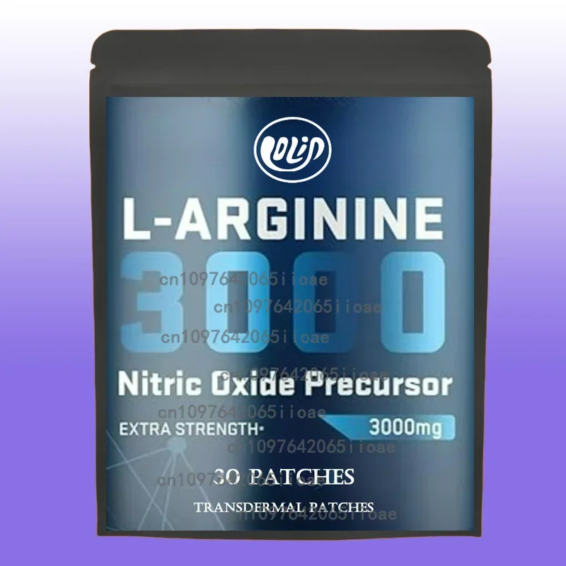 

30 Patches L-Arginine Transdermal Patches To Support Stronger Blood Flow Booster Mens Performance