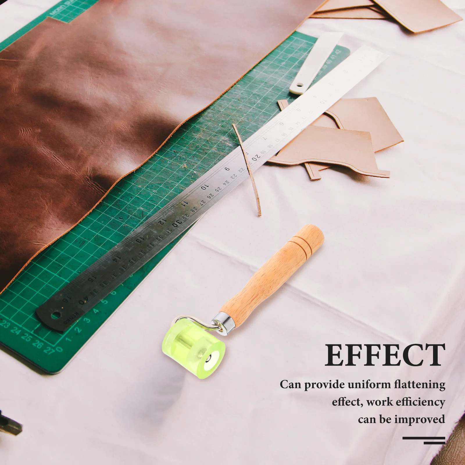 

Press Edge High-Durability Seam Roller For Vinyl Flooring Wallpaper Smoothing Craft Tool Portable Hand Roller