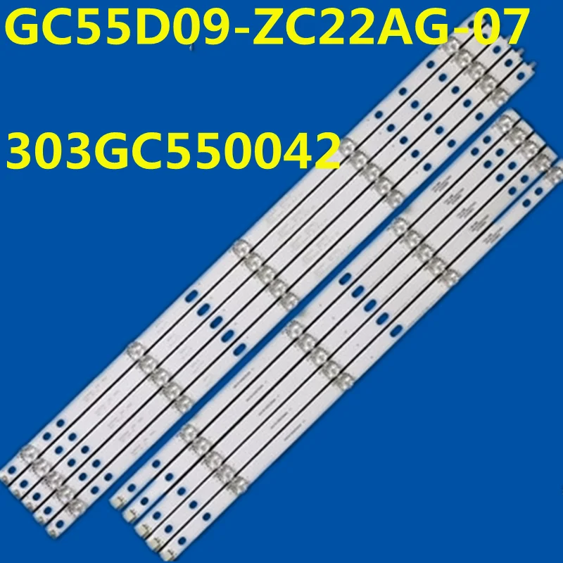 LED Backlight Strip For 55PUF6392/T3 55PUF6002 55PUF6012/T3 55U6285 LE55U7860 LE55U7178 H55E17A GC55D09-ZC22AG-07 303GC550042