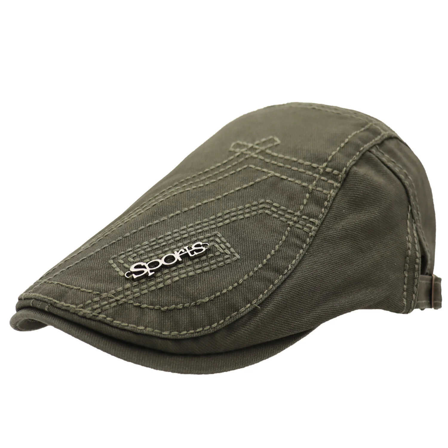 

Мужской берет в стиле ретро, хлопковая плоская шляпа газетчика из плюща, шапка-бини с узором «елочка», регулируемая шапка в стиле Гэтсби для вождения таксиста, уличная кепка