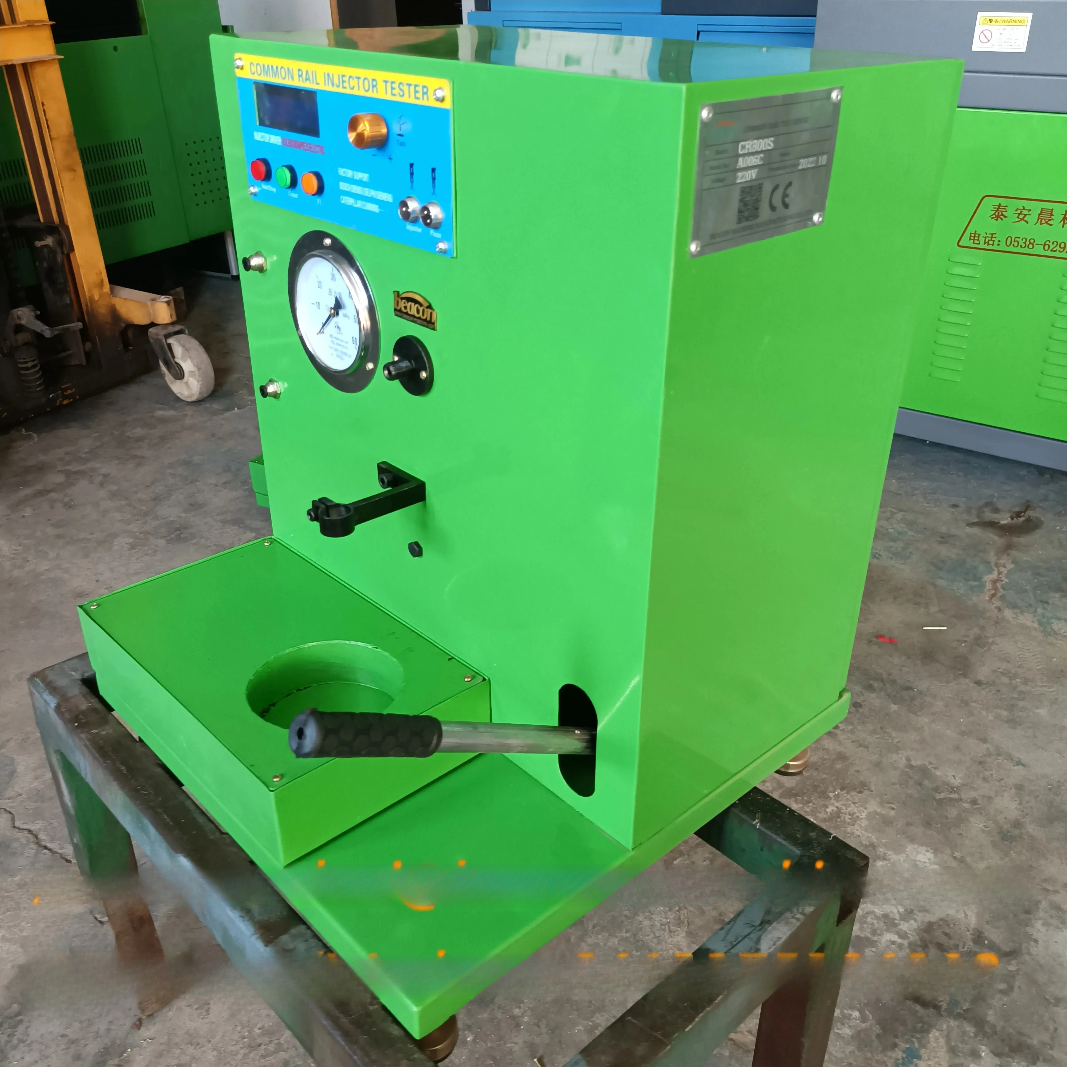 전자식 커먼레일 시스템 디젤 인젝터 압력 테스터 CRS1000-B 연료 인젝터 노즐 테스터