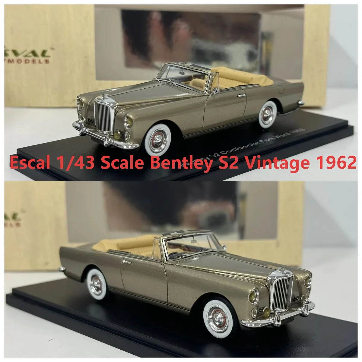 broken-window-escal-1-43-scale-bentley-s2-vintage-1962-resin-car-model-collectible-toy-gift-souvenir-display-ornament